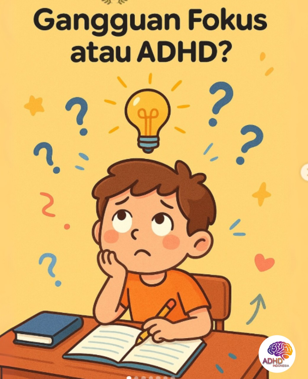 ADHD dan Kesulitan Fokus Anak: Edukasi untuk Keluarga di Kabupaten Bandung Barat