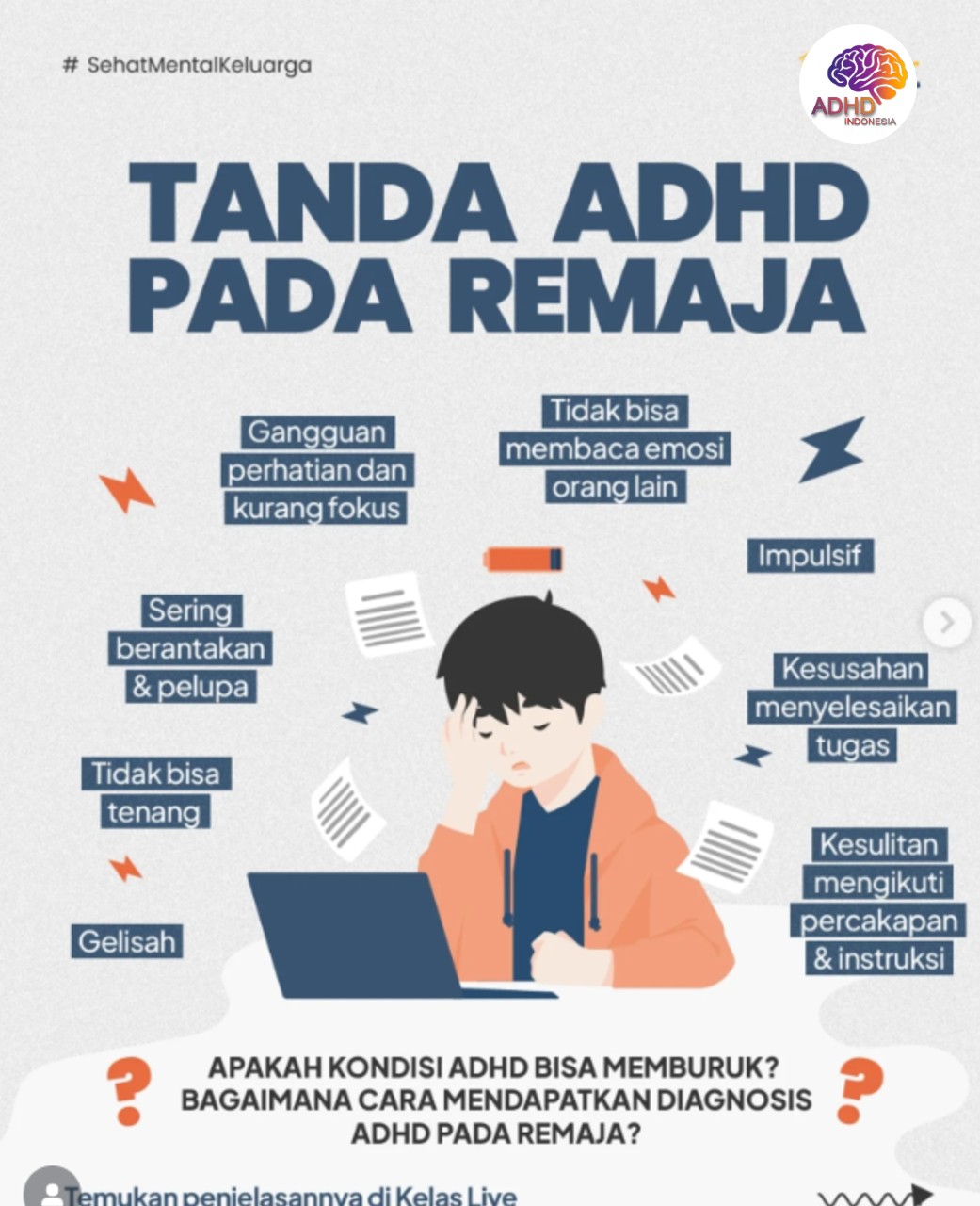 Screening ADHD Non-Diagnostik: Edukasi Awal bagi Orang Tua di Kabupaten Bandung Barat